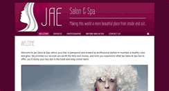 Desktop Screenshot of jaesalonspa.com